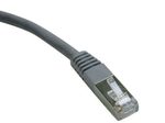 Eaton Tripp Lite Series Cat6 Gigabit Molded Shielded (FTP) Ethernet Kabel (RJ45 Stecker/Stecker), PoE, Grau, 50 ft. (15.24 m)