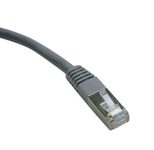 Eaton Tripp Lite Series Cat6 Gigabit Molded Shielded (FTP) Ethernet Kabel (RJ45 Stecker/Stecker), PoE, Grau, 7 ft. (2.13 m)