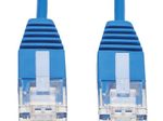 Eaton Tripp Lite Series Cat6 Gigabit Molded Ultra-Slim UTP Ethernet Kabel (RJ45 Stecker/Stecker), Blau, 3 ft. (0.91 m)