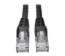 Eaton Tripp Lite Series Cat6 Gigabit Snagless Molded (UTP) Ethernet Kabel (RJ45 Stecker/Stecker), Schwarz, 6 ft. (1.83 m)