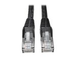 Eaton Tripp Lite Series Cat6 Gigabit Snagless Molded (UTP) Ethernet Kabel (RJ45 Stecker/Stecker), Schwarz, 7 ft. (2.13 m)
