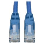 Eaton Tripp Lite Series Cat6 Gigabit Snagless Molded (UTP) Ethernet Kabel (RJ45 Stecker/Stecker), Blue, 50 ft. (15.24 m)