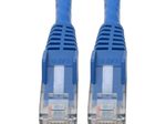 Eaton Tripp Lite Series Cat6 Gigabit Snagless Molded (UTP) Ethernet Kabel (RJ45 Stecker/Stecker), Blue, 6-in. (15.24 cm)