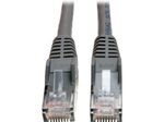 Eaton Tripp Lite Series Cat6 Gigabit Snagless Molded Plenum-Rated (UTP) Ethernet Kabel, (RJ45 Stecker/Stecker), PoE, Gray, 100 ft. (30.5 m)