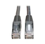 Eaton Tripp Lite Series Cat6 Gigabit Snagless Molded Plenum-Rated (UTP) Ethernet Kabel, (RJ45 Stecker/Stecker), PoE, Gray, 100 ft. (30.5 m)