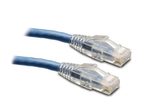 Eaton Tripp Lite Series Cat6 Gigabit Solid Conduczur Snagless UTP Ethernet Kabel (RJ45 Stecker/Stecker), Blue, 100 ft. (30.5 m)