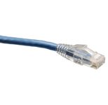 Eaton Tripp Lite Series Cat6 Gigabit Solid Conduczur Snagless UTP Ethernet Kabel (RJ45 Stecker/Stecker), Blue, 175 ft. (53.34 m)