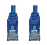 Eaton Tripp Lite Series Cat6a 10G Snagless Molded UTP Ethernet Kabel (RJ45 Stecker/Stecker), PoE, Blue, 100 ft. (30.5 m)