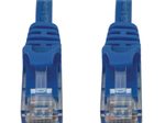 Eaton Tripp Lite Series Cat6a 10G Snagless Molded UTP Ethernet Kabel (RJ45 Stecker/Stecker), PoE, Blue, 25 ft. (7.6 m)