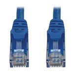 Eaton Tripp Lite Series Cat6a 10G Snagless Molded UTP Ethernet Kabel (RJ45 Stecker/Stecker), PoE, Blue, 25 ft. (7.6 m)