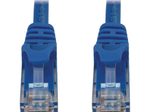 Eaton Tripp Lite Series Cat6a 10G Snagless Molded UTP Ethernet Kabel (RJ45 Stecker/Stecker), PoE, Blue, 7 ft. (2.1 m)