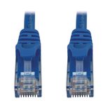Eaton Tripp Lite Series Cat6a 10G Snagless Molded UTP Ethernet Kabel (RJ45 Stecker/Stecker), PoE, Blue, 7 ft. (2.1 m)