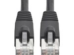 Eaton Tripp Lite Series Cat6a 10G Snagless Shielded STP Ethernet Kabel (RJ45 Stecker/Stecker), PoE, Schwarz, 15 ft. (4.57 m)