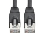 Eaton Tripp Lite Series Cat6a 10G Snagless Shielded STP Ethernet Kabel (RJ45 Stecker/Stecker), PoE, Schwarz, 30 ft. (9.14 m)