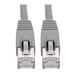 Eaton Tripp Lite Series Cat6a 10G Snagless Shielded STP Ethernet Kabel (RJ45 Stecker/Stecker), PoE, Gray, 15 ft. (4.57 m)