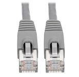 Eaton Tripp Lite Series Cat6a 10G Snagless Shielded STP Ethernet Kabel (RJ45 Stecker/Stecker), PoE, Gray, 5 ft. (1.52 m)