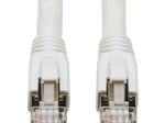 Eaton Tripp Lite Series Cat8 25G/40G Certified Snagless Shielded S/FTP Ethernet Kabel (RJ45 Stecker/Stecker), PoE, White, 25 ft. (7.62 m)