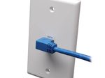 Eaton Tripp Lite Series Right-Angle Cat6 Gigabit Molded UTP Ethernet Kabel (RJ45 Right-Angle M zu RJ45 M), Blue, 5 ft. (1.52 m)