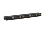Eaton Tripp Lite Series 10-Port USB Hub mit Power Supply and International Plug Adapters