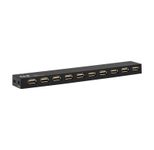 Eaton Tripp Lite Series 10-Port USB Hub mit Power Supply and International Plug Adapters