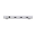 Eaton Tripp Lite Series 4-Port Thunderbolt 4 Hub - 8K, 2x 4K 60 Hz, USB 3.2 Gen 2, USB-A Port, 100W Charging, Gray