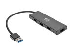 Eaton Tripp Lite Series 4-Port Ultra-Slim Portable USB 3.0 SuperSpeed Hub