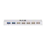 Eaton Tripp Lite Series 7-Port USB 3.0 / USB 2.0 Combo Hub - USB Charging, 2 USB 3.0 & 5 USB 2.0 Ports