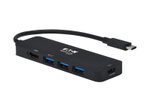 Eaton Tripp Lite Series USB-C Multiport Adapter - 4K 60 Hz HDMI, 3 USB-A Hub Ports, 100W PD Charging, HDR, HDCP 2.2