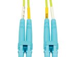 Eaton Tripp Lite Series 100G Duplex Multimode 50/125 OM5 LSZH Fiber Optic Kabel (LC/LC), Lime Green, 10 m