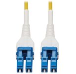 Eaton Tripp Lite Series 100G Duplex Singlemode 9/125 OS2 Armored Fiber Optic Kabel (LC/LC Duplex Stecker/Stecker), LSZH, Yellow, 75 m (246 ft.)