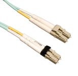 Eaton Tripp Lite Series 10Gb Duplex Multimode 50/125 OM3 LSZH Fiber Patch Kabel (Mini-LC / LC) - Aqua, 10M (33 ft.)