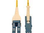 Eaton Tripp Lite Series 40/100/400G Singlemode 9/125 OS2 Fiber Optic Kabel (Duplex SN-UPC zu Duplex LC-UPC Stecker/Stecker), 1 m
