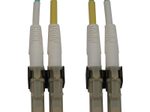 Eaton Tripp Lite Series 400G Multimode 50/125 OM3 Switchable Fiber Optic Kabel (Duplex LC-PC Stecker/Stecker), 7 m