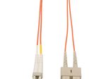 Eaton Tripp Lite Series Duplex Multimode 50/125 Fiber Patch Kabel (LC/SC), 5M (16 ft.)