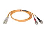 Eaton Tripp Lite Series Duplex Multimode 50/125 Fiber Patch Kabel (LC/ST), 20M (65 ft.)