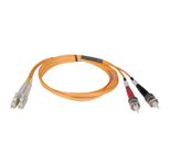 Eaton Tripp Lite Series Duplex Multimode 50/125 Fiber Patch Kabel (LC/ST), 15M (50 ft.)