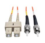Eaton Tripp Lite Series Duplex Multimode 50/125 Fiber Patch Kabel (SC/ST), 2M (6 ft.)