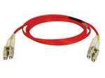 Eaton Tripp Lite Series Duplex Multimode 62.5/125 Fiber Patch Kabel (LC/LC) - Red, 1M (3 ft.)