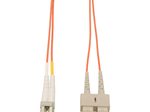 Eaton Tripp Lite Series Duplex Multimode 62.5/125 Fiber Patch Kabel (LC/SC), 10M (33 ft.)