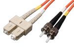 Eaton Tripp Lite Series Duplex Multimode 62.5/125 Fiber Patch Kabel (SC/ST), 3M (10 ft.)