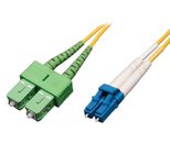 Eaton Tripp Lite Series Duplex Singlemode 9/125 Fiber Patch Kabel (LC zu SC/APC), 3M (10 ft.)