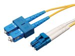 Eaton Tripp Lite Series Duplex Singlemode 9/125 Fiber Patch Kabel (LC/SC), 3M (10 ft.)