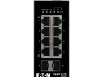Eaton Tripp Lite Series 8-Port Managed Industrial Gigabit Ethernet Switch