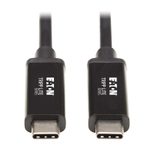 Eaton Tripp Lite Series Thunderbolt 3 USB-C Kabel 1,5m, schwarz
