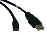 Eaton Tripp Lite Series USB 2.0 A zu Micro-B Kabel (Stecker/Stecker), 6 ft. (1.83 m)