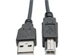 Eaton Tripp Lite Series USB 2.0 A/B Coiled Kabel (Stecker/Stecker), 10 ft. (3.05 m)