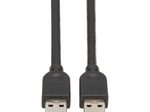 Eaton Tripp Lite Series USB 3.0 SuperSpeed A zu A Kabel for Tripp Lite USB 3.0 All-in-One Keyszune/Panel Mount Couplers (Stecker/Stecker), Schwarz,15 ft. (4.6 m)