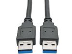 Eaton Tripp Lite Series USB 3.0 SuperSpeed A/A Kabel (Stecker/Stecker), Schwarz, 6 ft. (1.83 m)