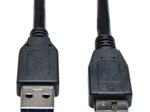 Eaton Tripp Lite Series USB 3.0 SuperSpeed Device Kabel (A zu Micro-B Stecker/Stecker) Schwarz, 1 ft. (0.31 m)