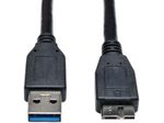 Eaton Tripp Lite Series USB 3.0 SuperSpeed Device Kabel (A zu Micro-B Stecker/Stecker) Schwarz, 6 ft. (1.83 m)